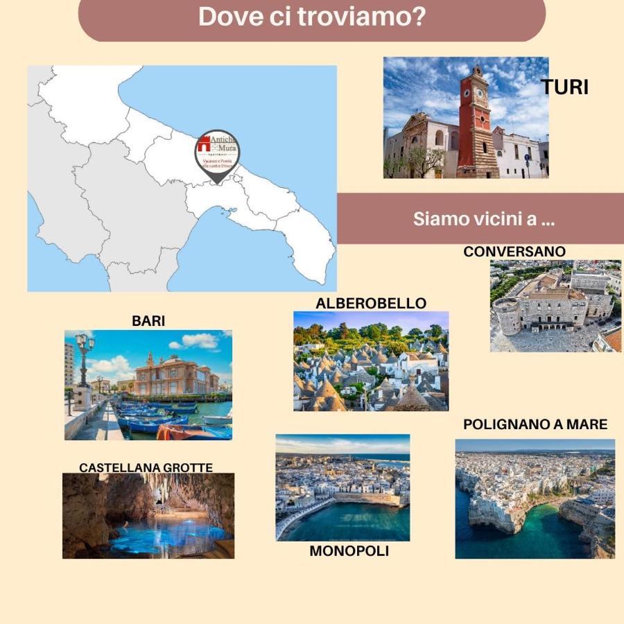 Antiche Mura Apartments"Nido Di Puglia" Monovano トゥーリ エクステリア 写真